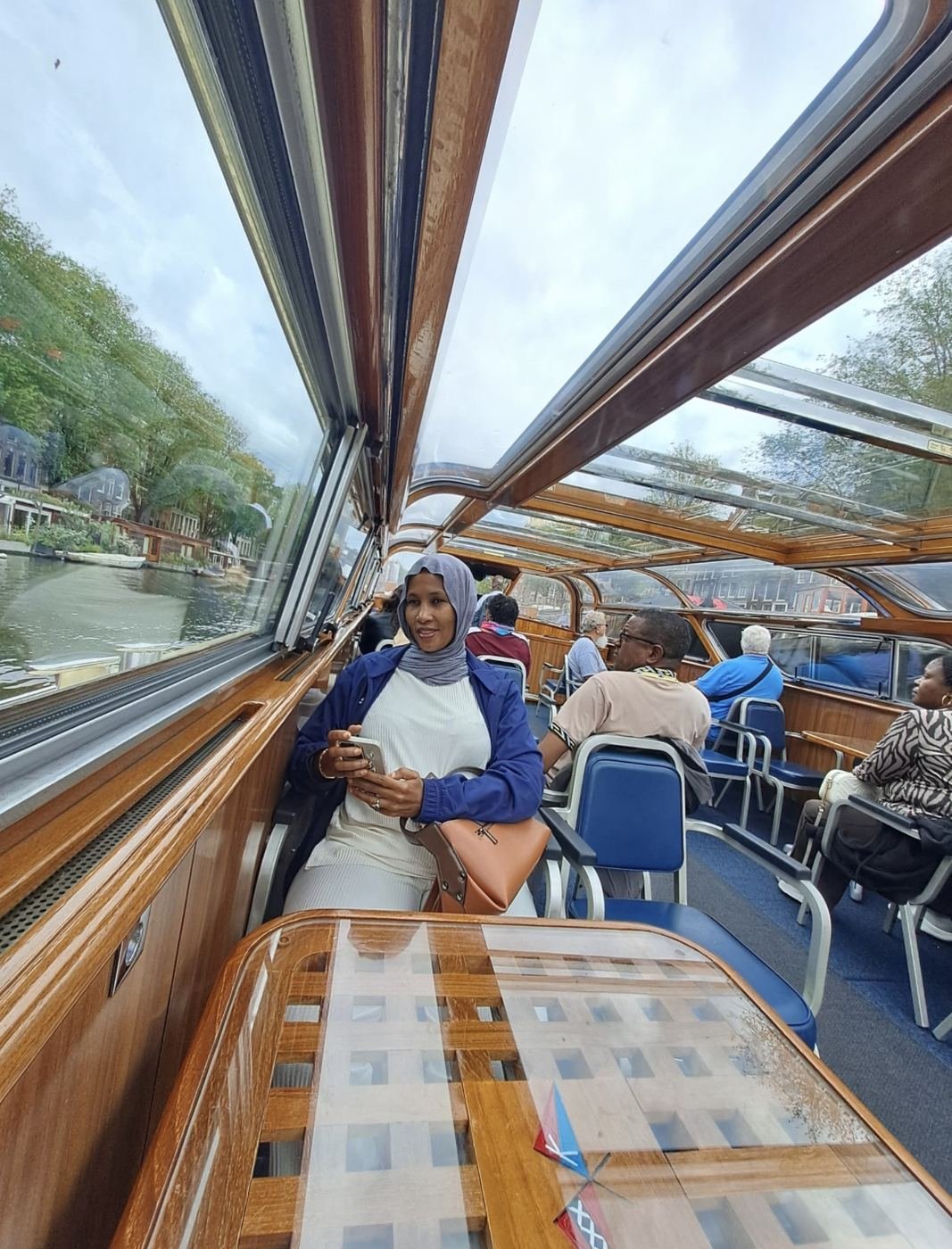 Canal tour in Amsterdam