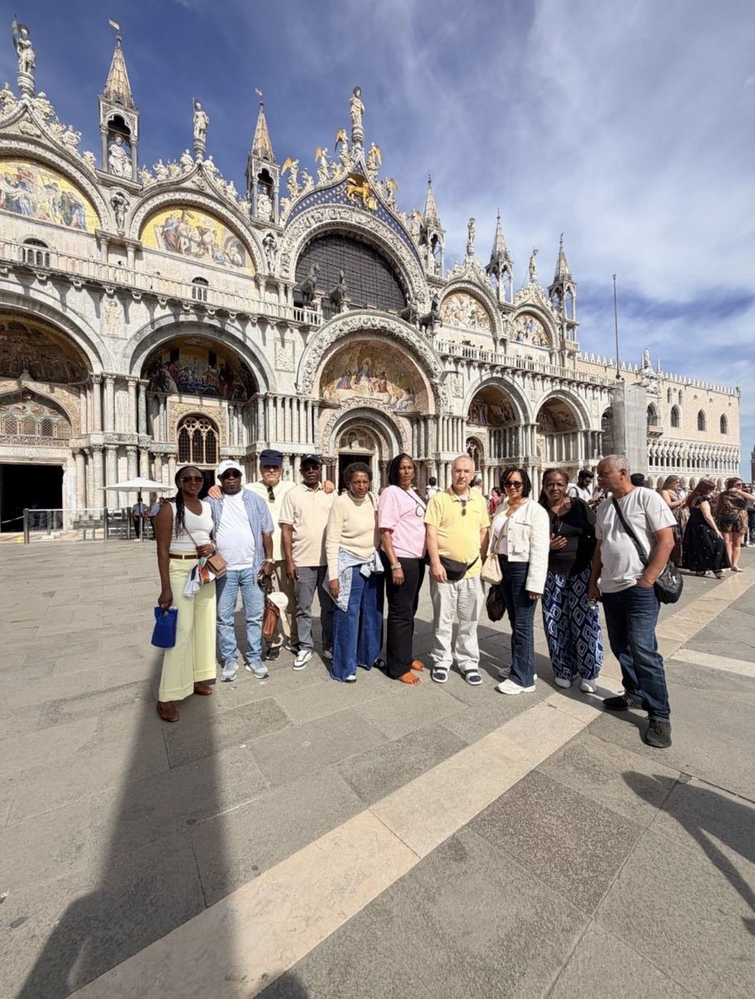 Meritum group tour at St Mark's Basilica, Venice